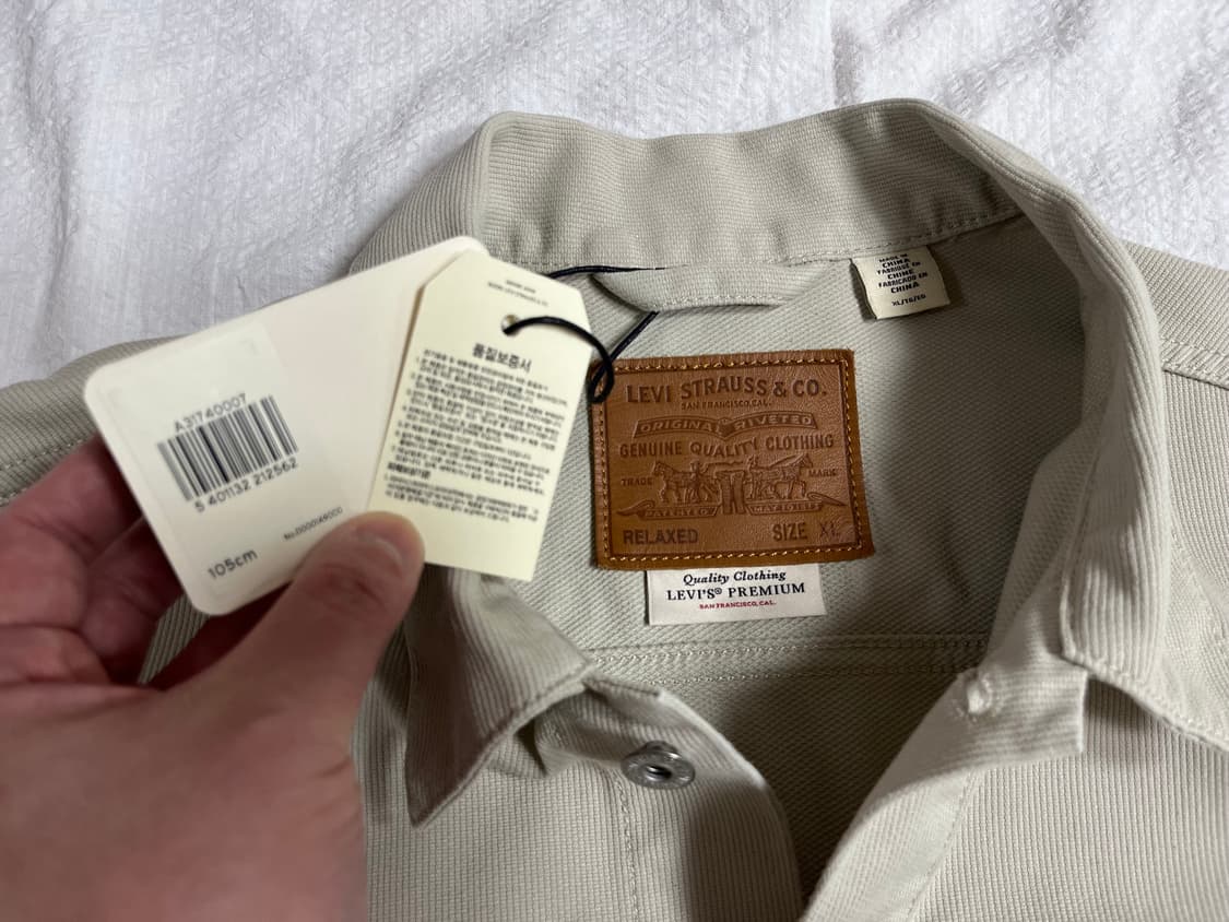 (새상품)(XL)리바이스 타입1 트러커 자켓 상품이미지6