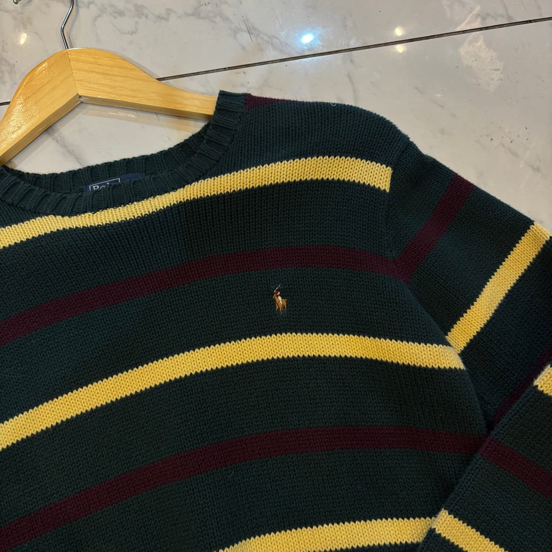 폴로 랄프로렌 줄무늬니트 스트라이프니트 L 상품이미지2