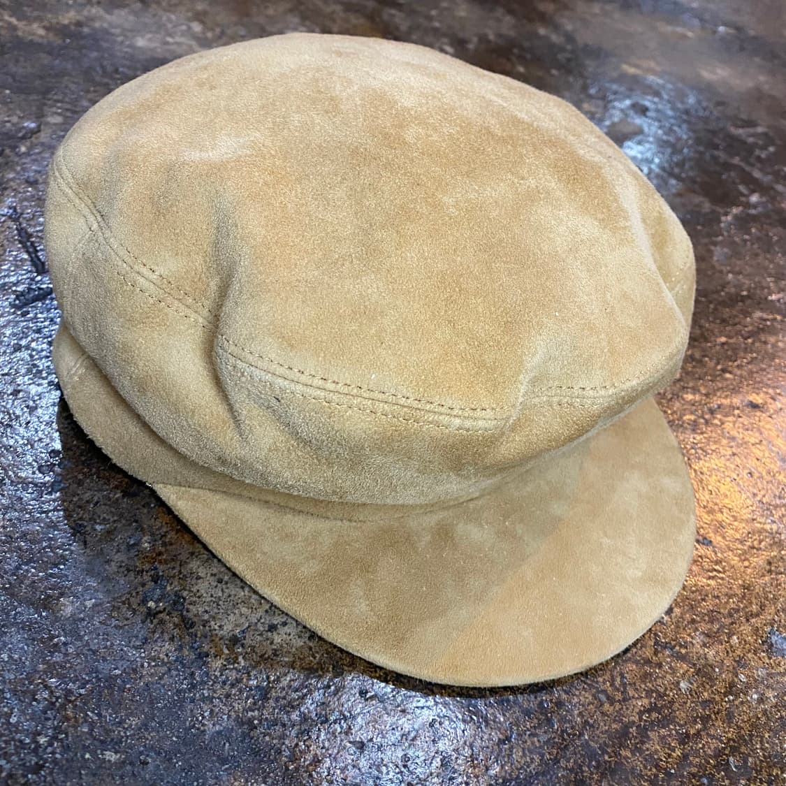 키지마타카유키 고트 스웨이드 캡 상품이미지2