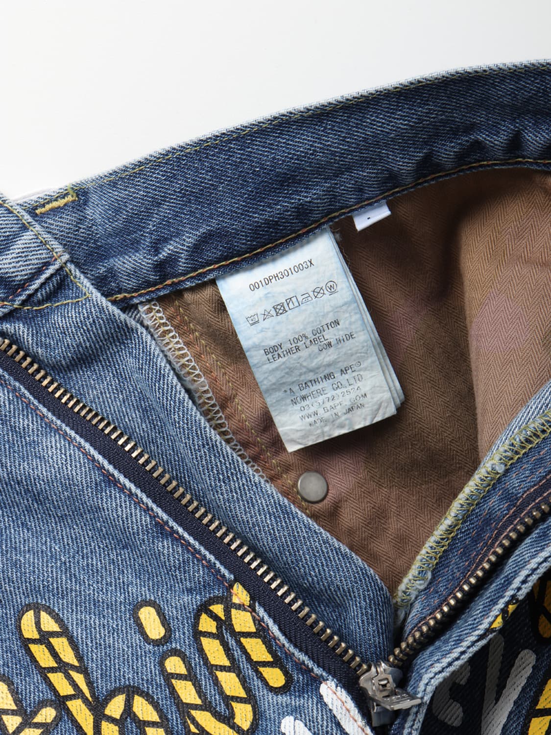 A BATHING APE Type-05 Drip Denim Pants 상품이미지10