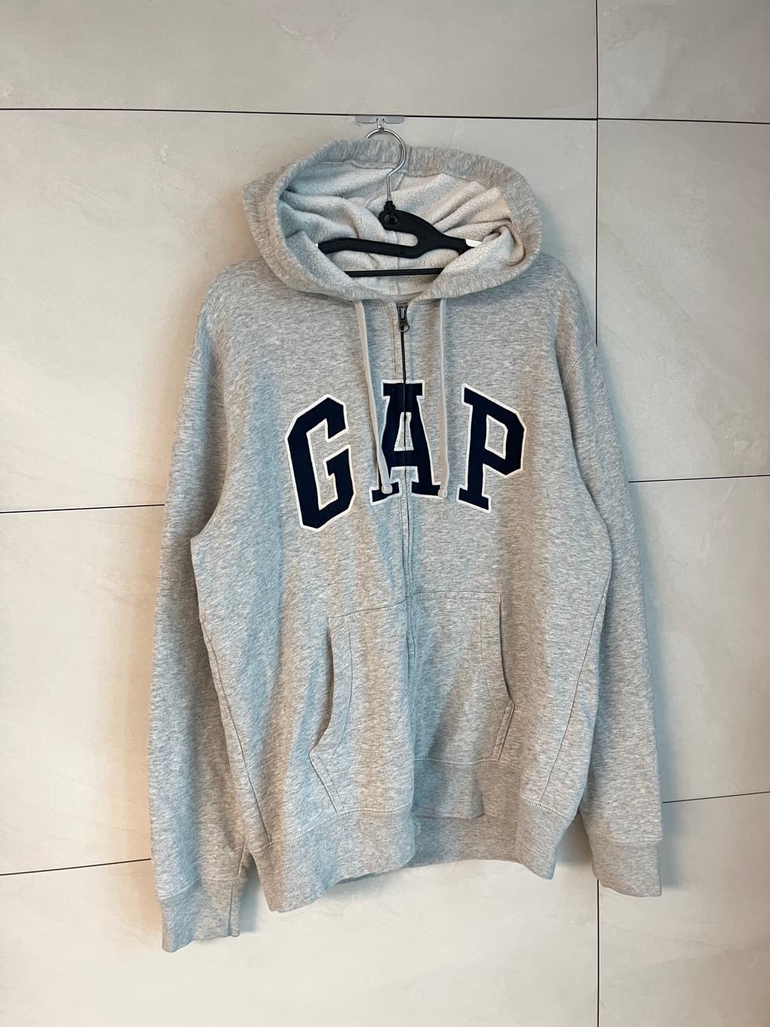 갭 GAP 후드집업 그레이 (M size)  상품이미지3