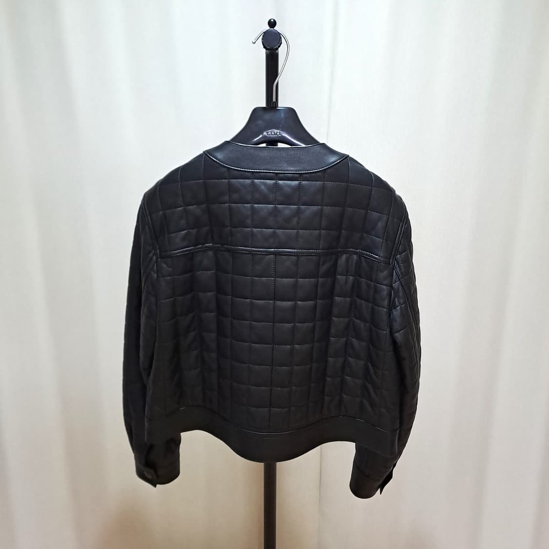 (여성) 마시모두띠 나파 양가죽 퀼티드 자켓 L B396 상품이미지6