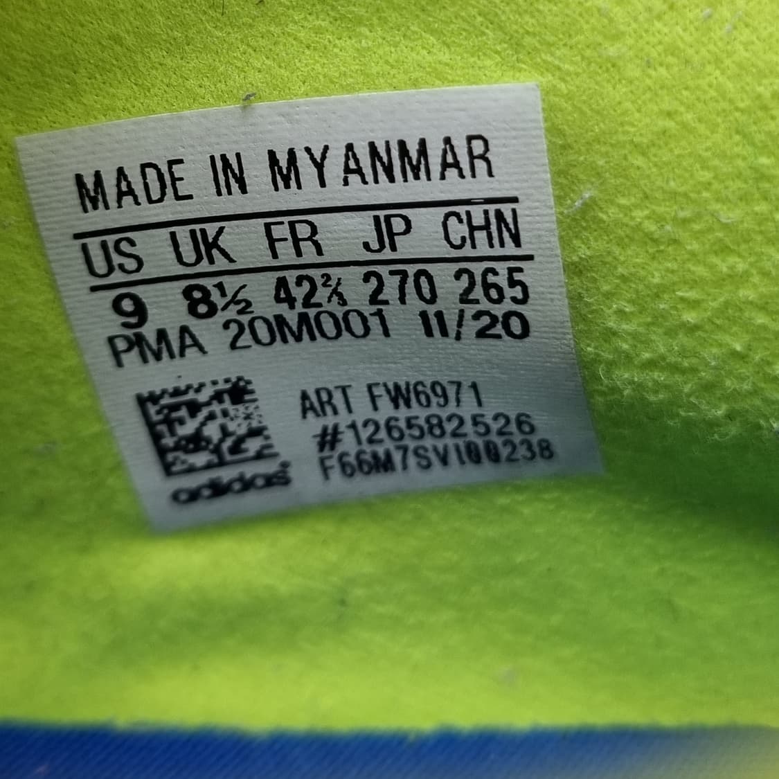 아디다스 엑스고스티드3 풋살화 270 상품이미지6