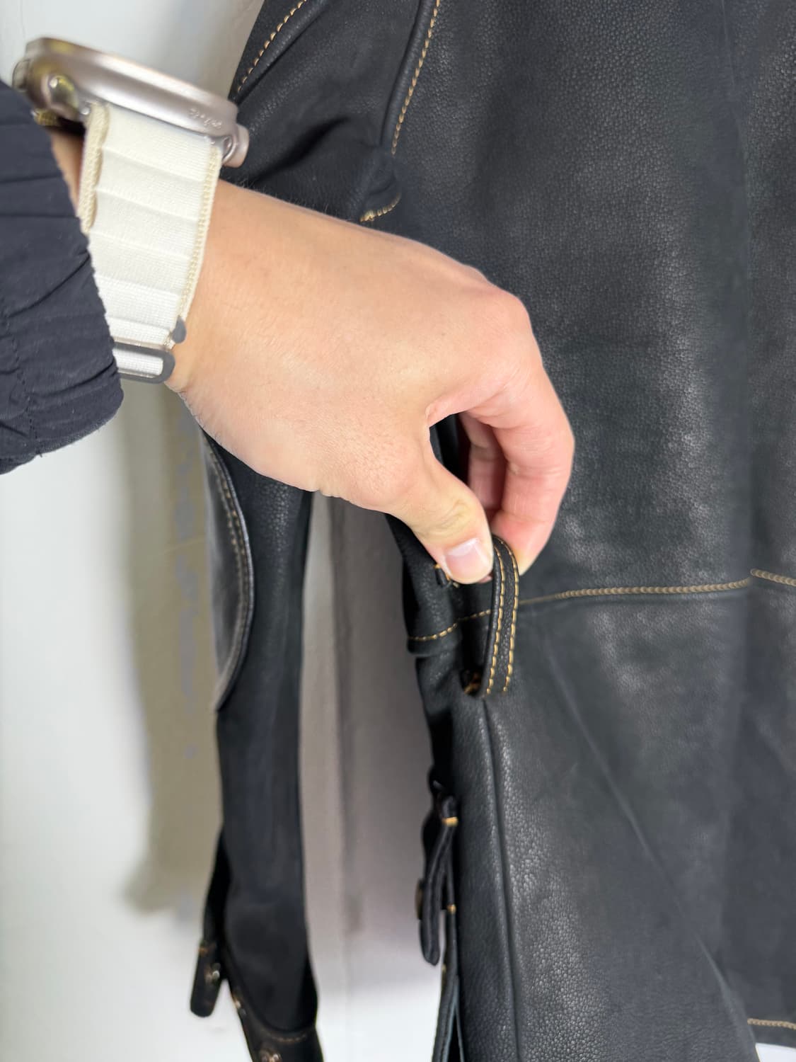 가죽자켓 레더자켓 산양가죽  상품이미지5