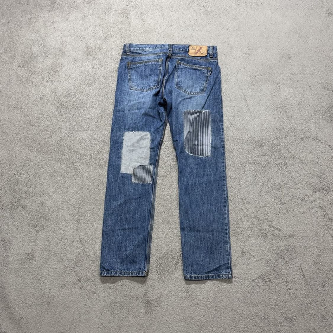 로맨틱크라운 패치워크 데님 XL 상품이미지2