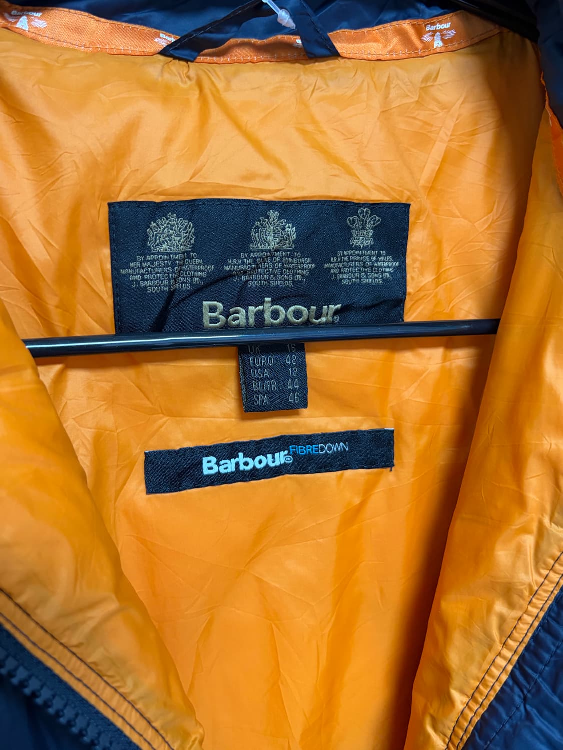 바버 경량패딩 상품이미지6