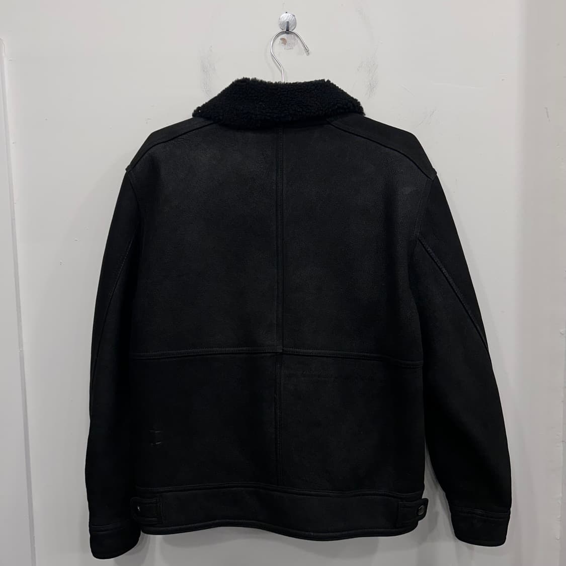 핸드메이드 카우하이드 빈티지 스웨이드 무스탕 상품이미지5