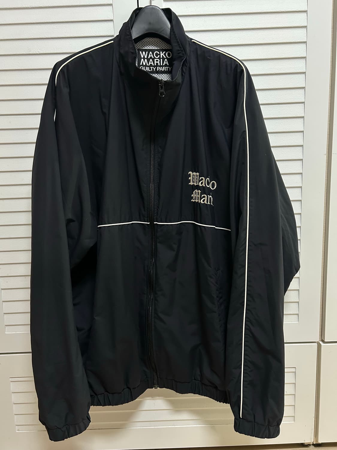 와코마리아 트랙 자켓 블랙 L사이즈 상품이미지1