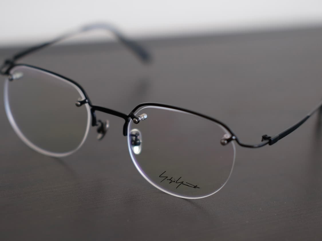 요지야마모토 반무테 안경 상품이미지1