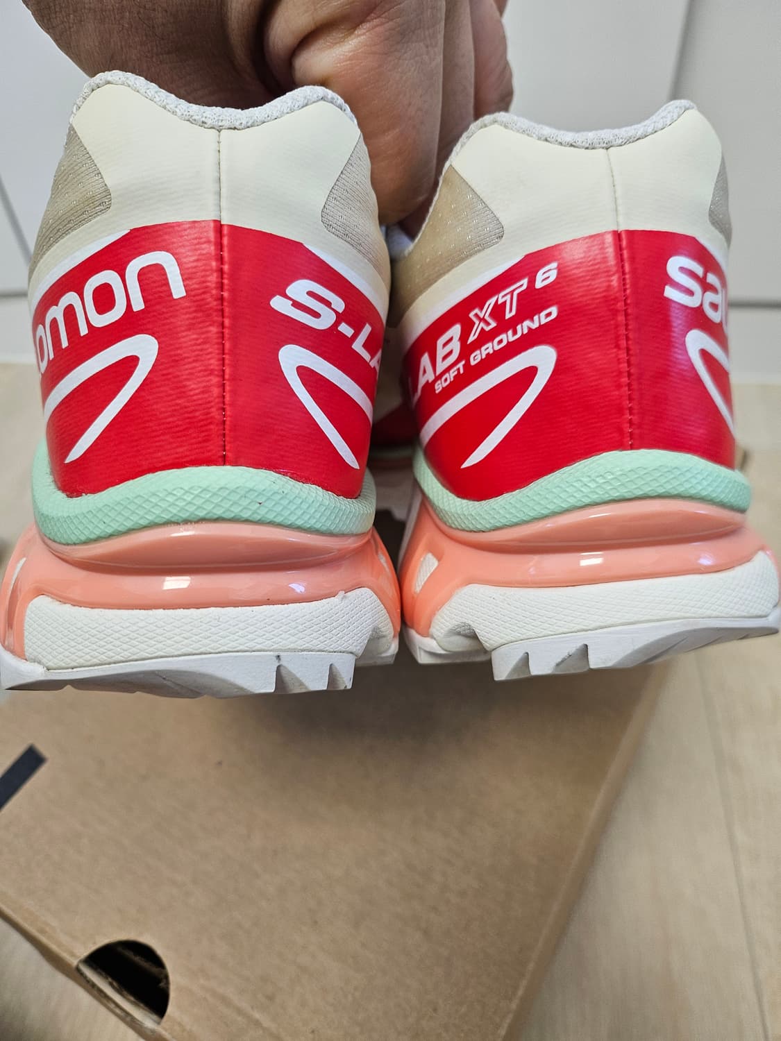 살로몬 XT-6 쇼트브레드 포피 레드 250(박스포함) 상품이미지6