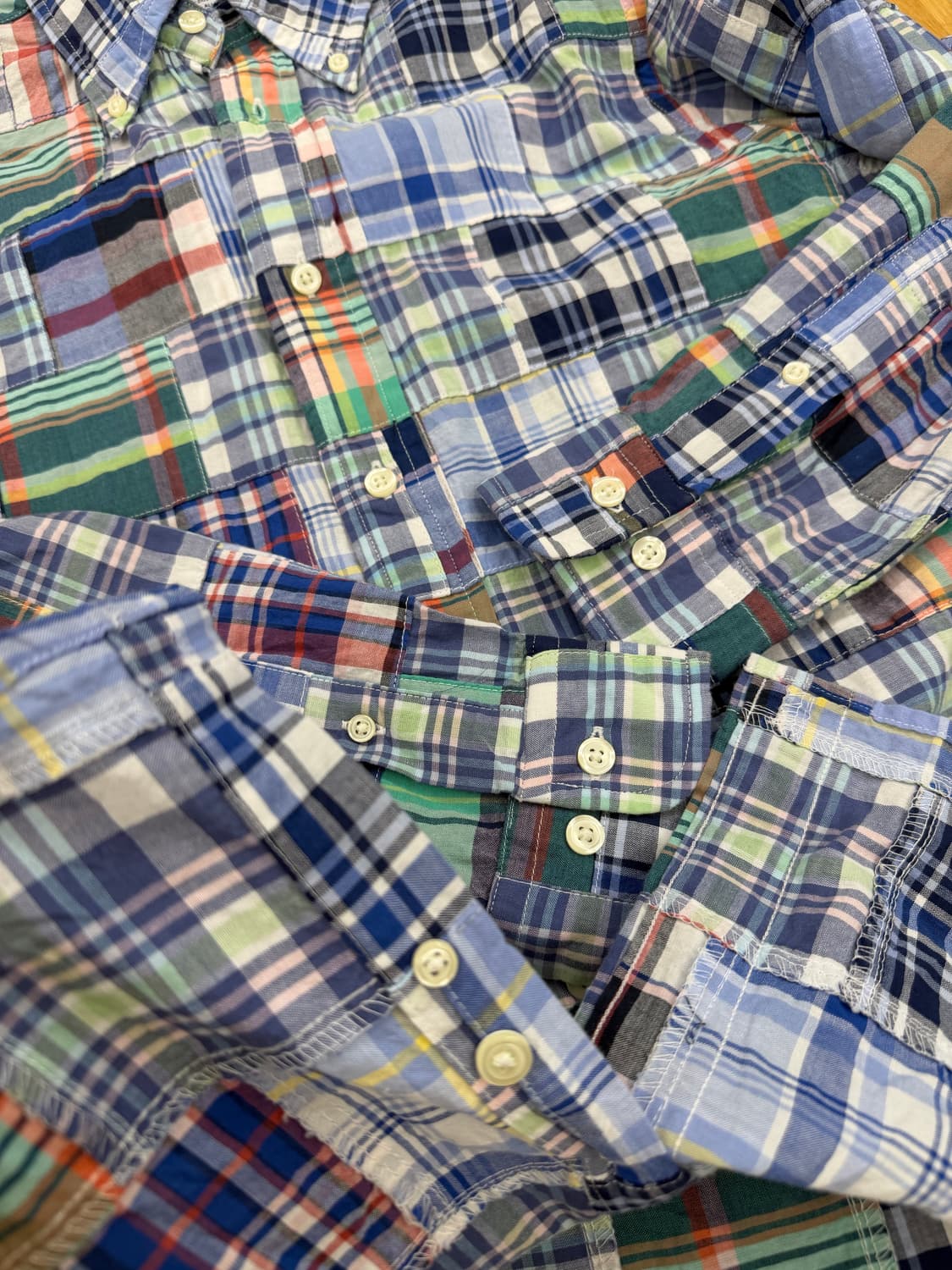 브룩스브라더스 마드라스 체크 셔츠 상품이미지5