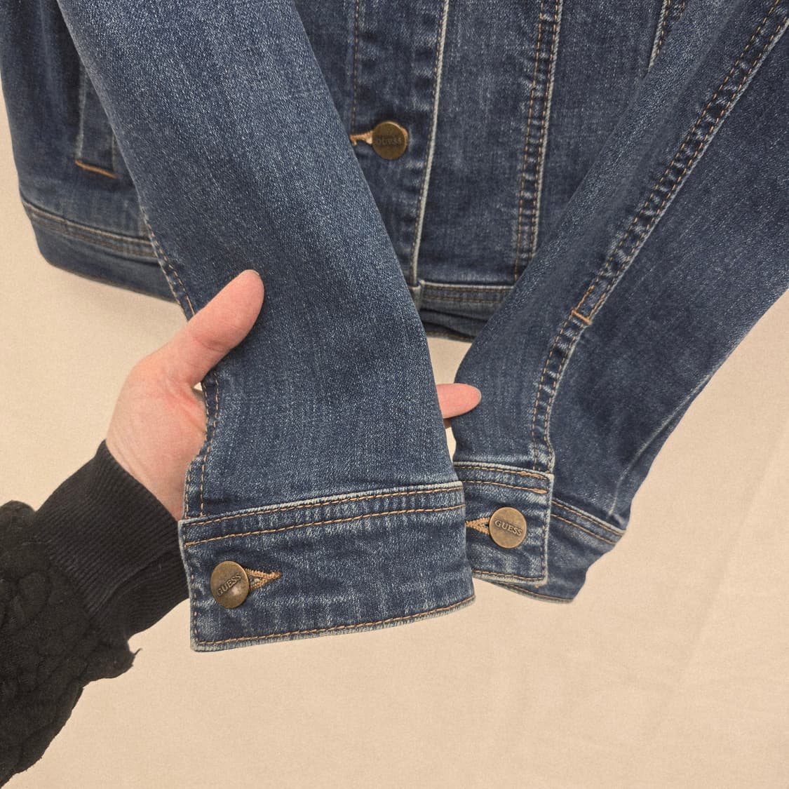 게스 데님 청자켓 여성 상품이미지6