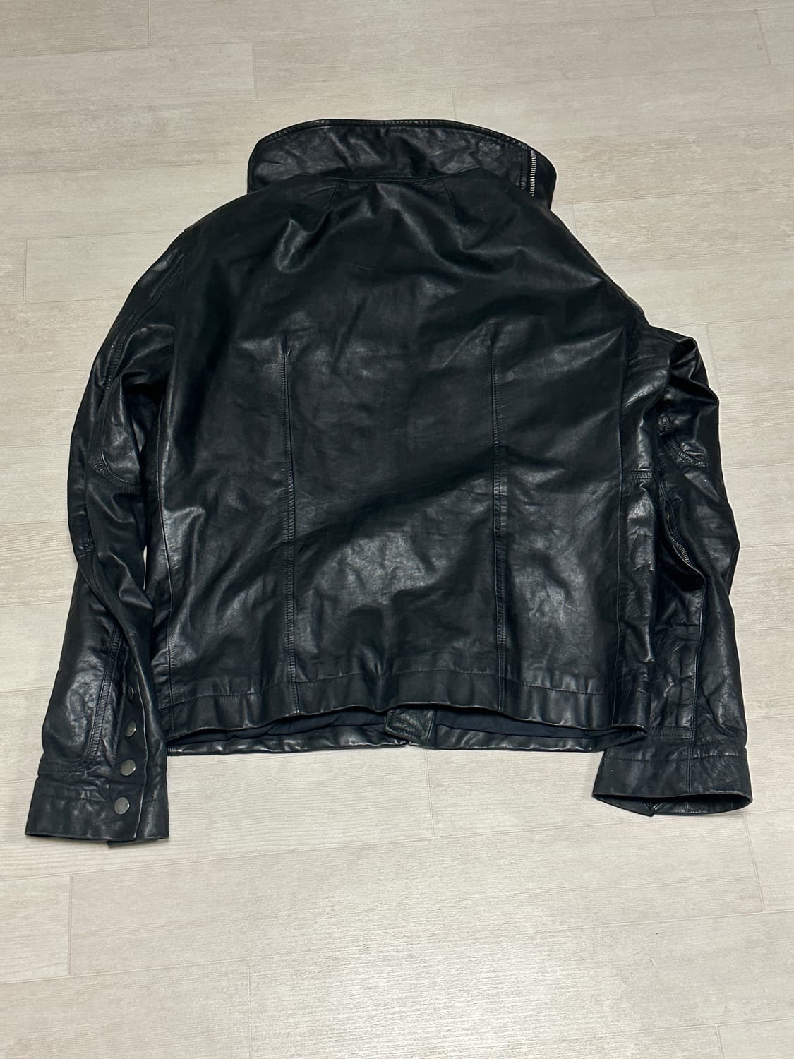 릭오웬스 바우하우스 몰리노 레더자켓 52사이즈 상품이미지4