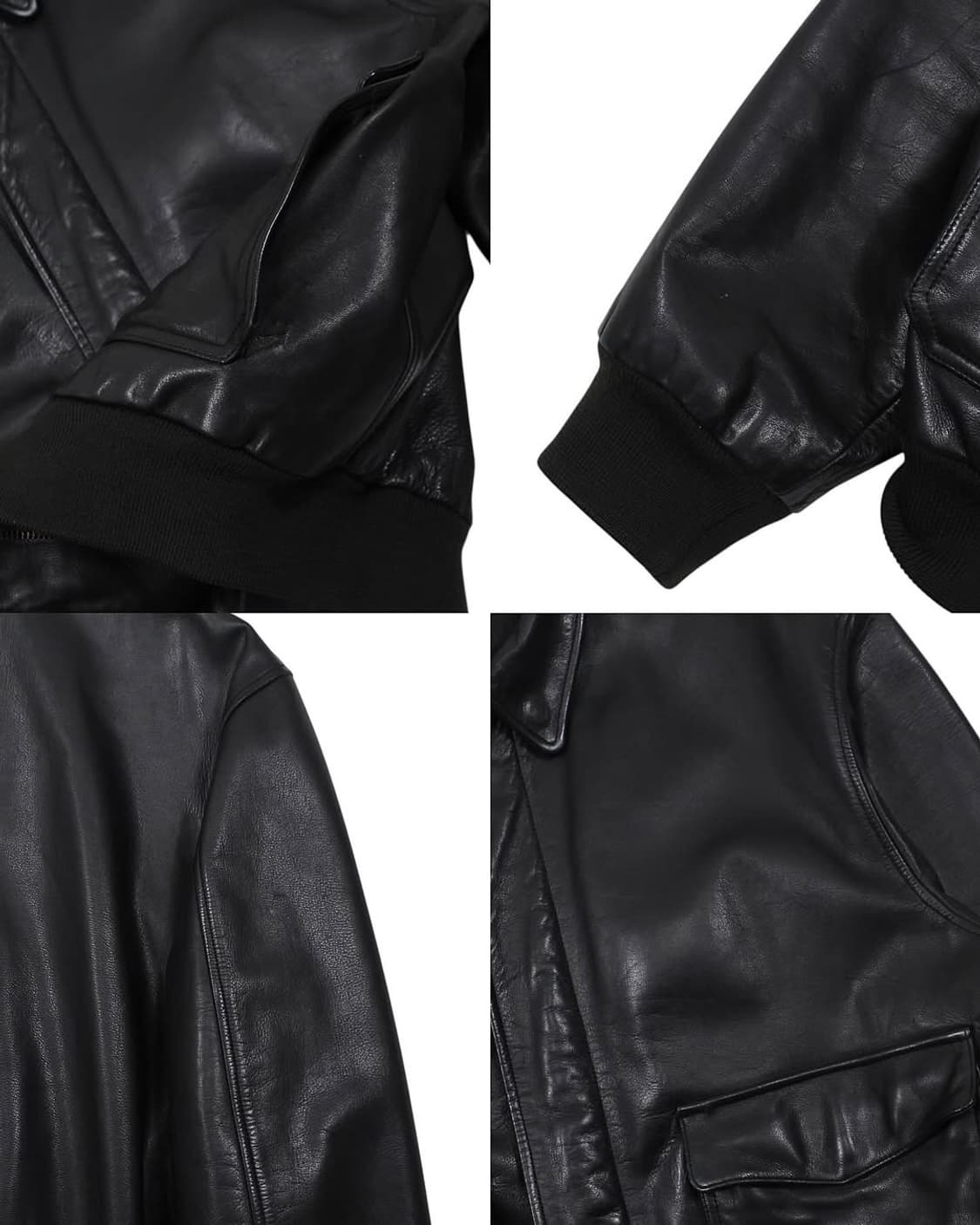 폴로랄프로렌 타입 A-2 레더 플라이트 자켓 가죽 상품이미지7