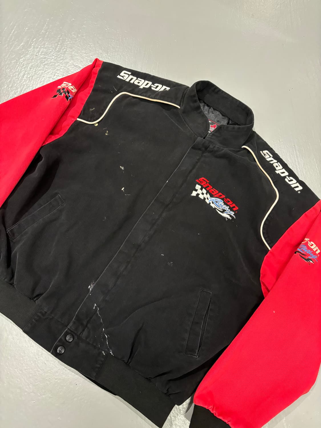 Snap on 레이싱 자켓 (페인팅) 상품이미지8