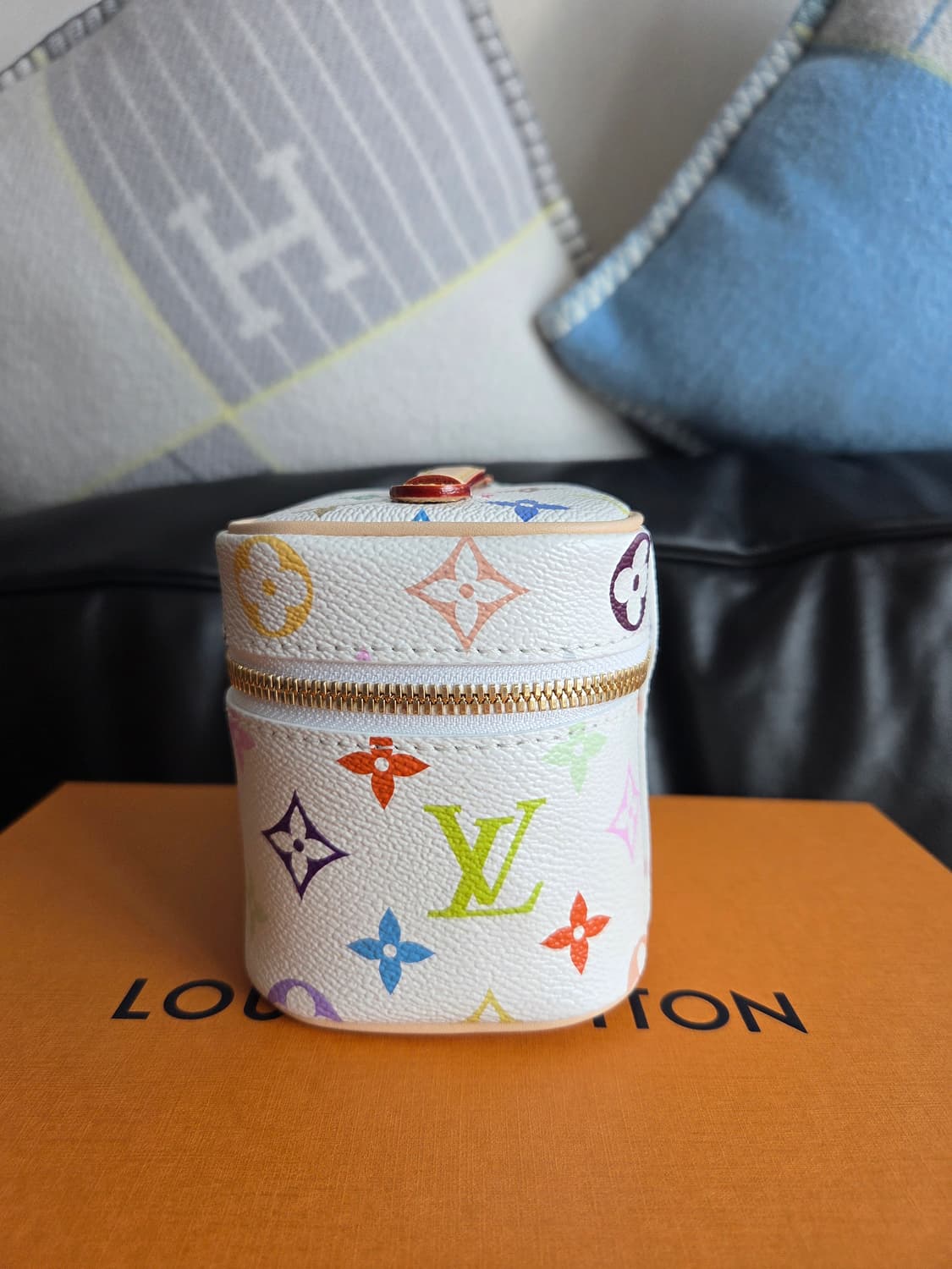 루이비통 무라카미 타카시 콜라보 니스 나노  상품이미지3