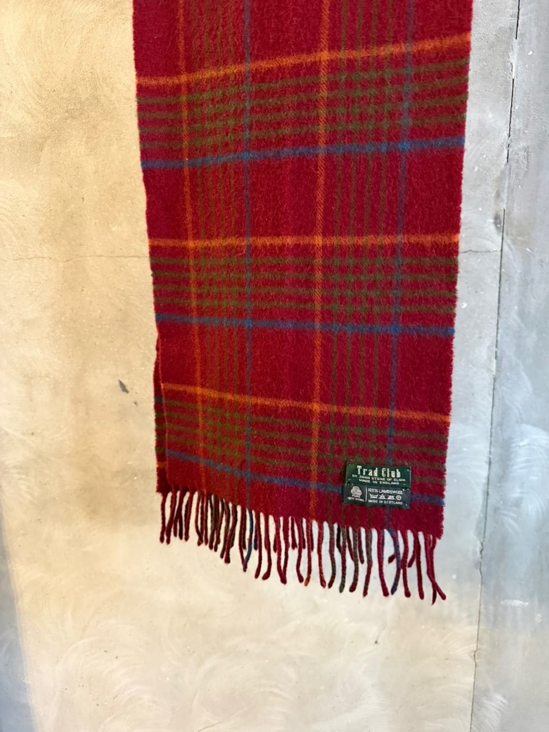 트래드클럽 스코틀랜드 메이드 머플러 상품이미지3