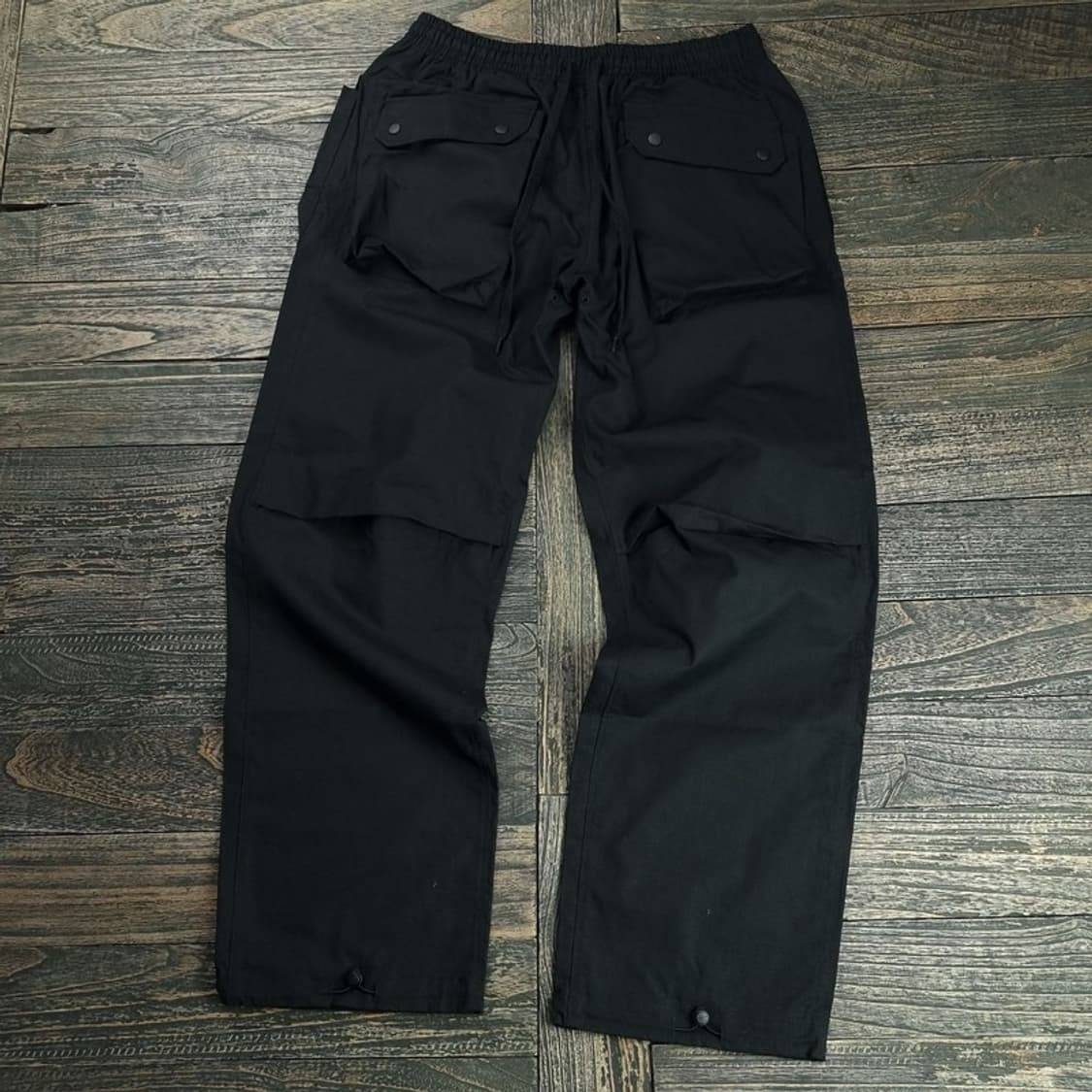 [엑스트라오디너리](새상품) 빅 포켓 카고 팬츠 블랙 M18874 상품이미지1