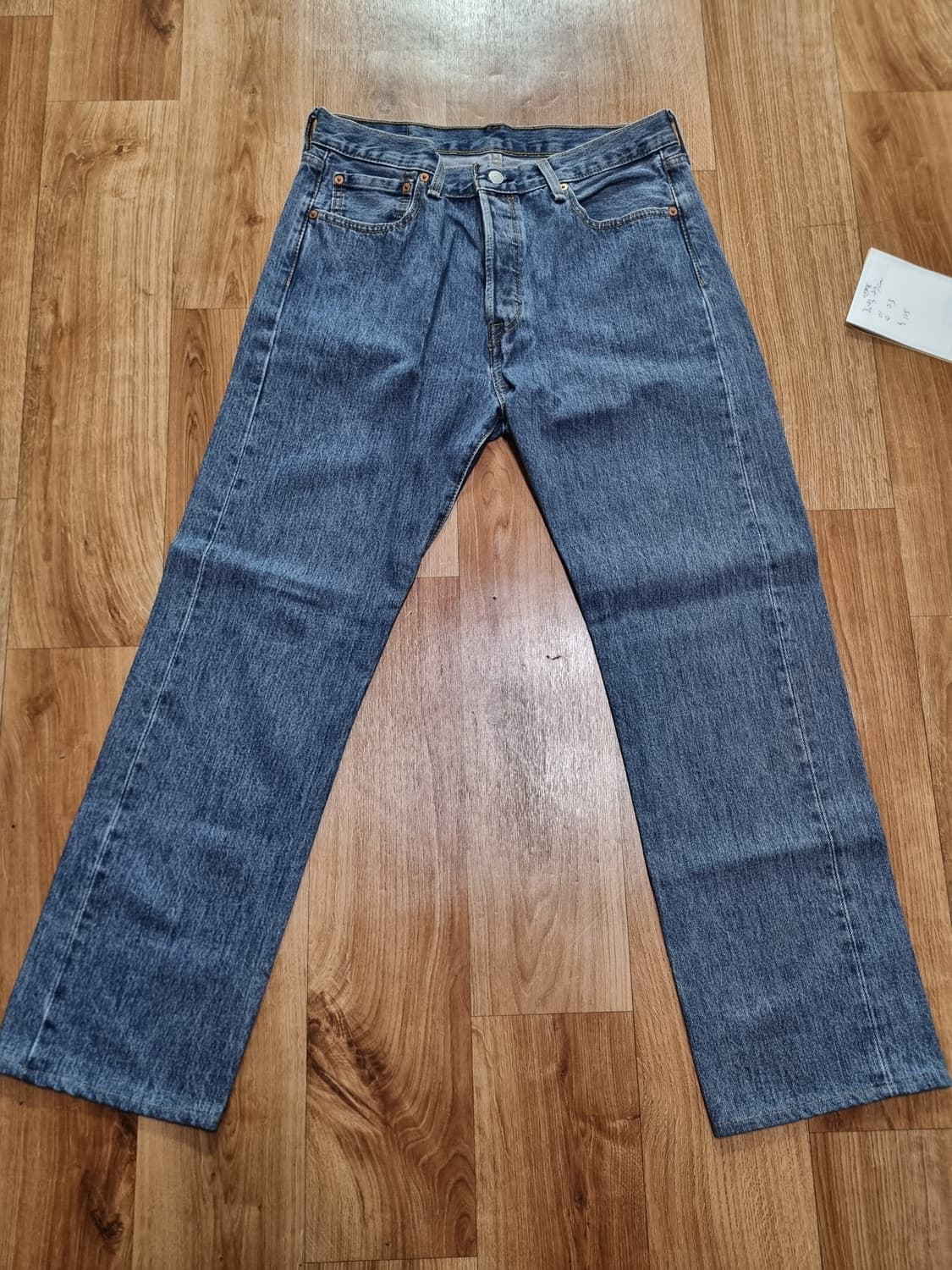 리바이스 501 청바지 W33 L32 상품이미지1