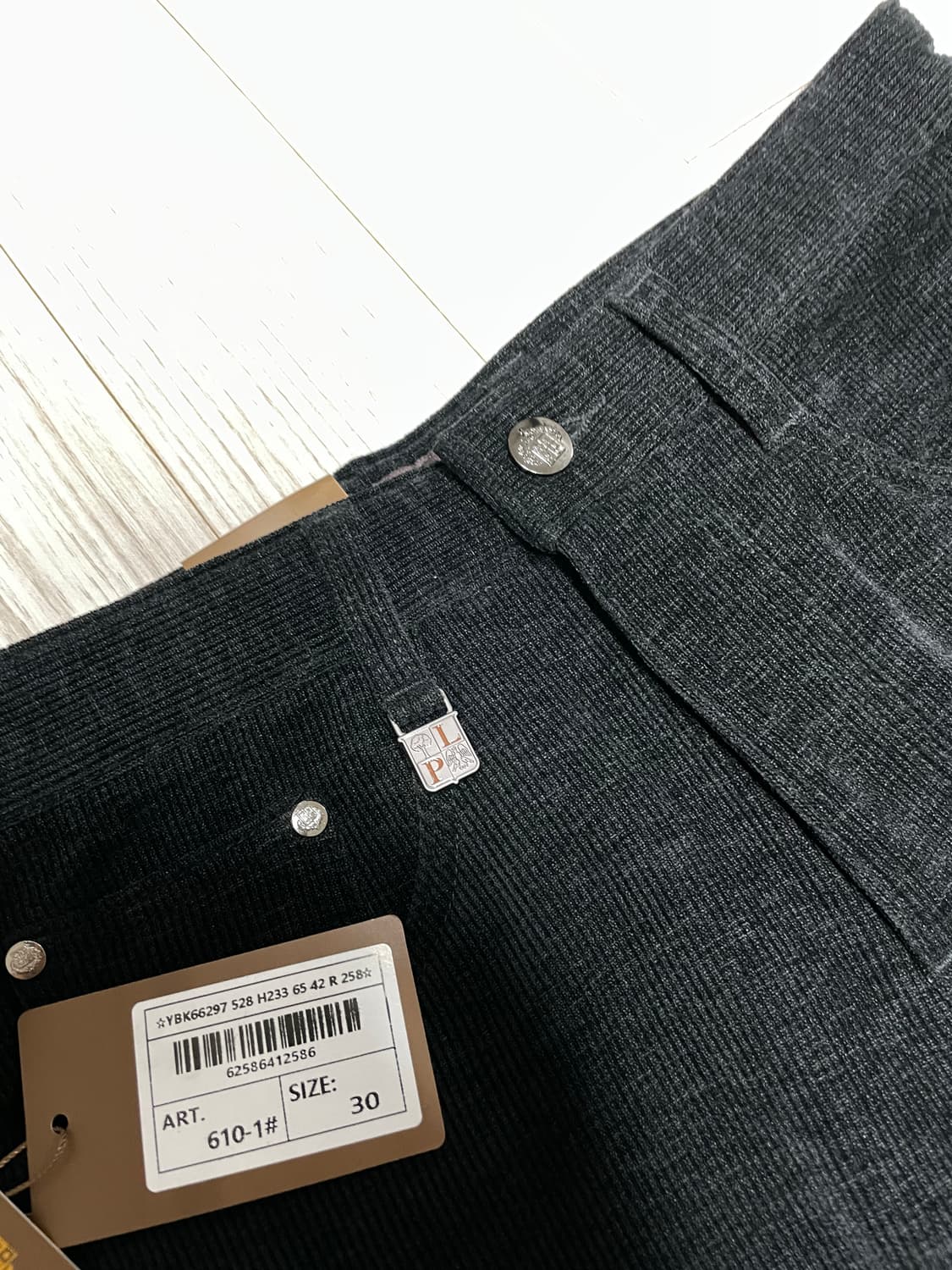 [새상품택O] 로로피아나 파츠로고 스판 코듀로이 팬츠 상품이미지3