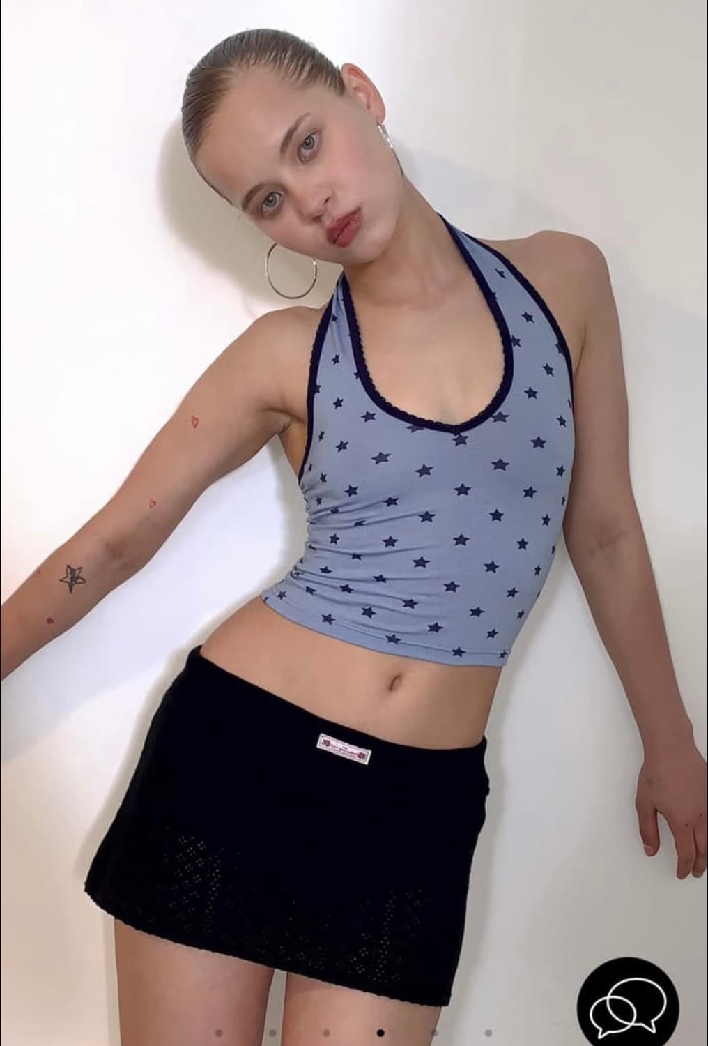 스컬프터 별 홀터넥 상품이미지1