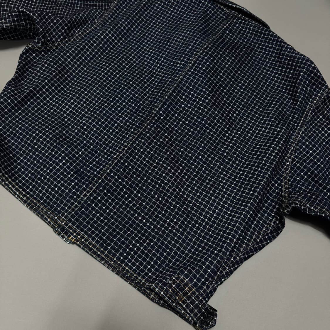 카브엠트(CAV EMPT) 24ss 인디고블루 패턴 컨트롤 데님 자켓 상품이미지9