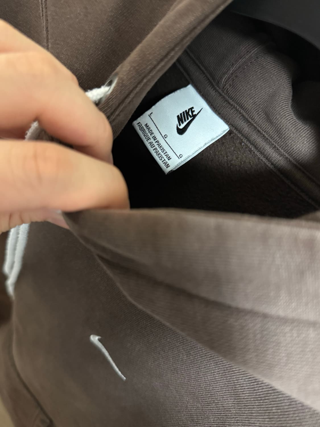 나이키 nrg 브라운 후드L 상품이미지2