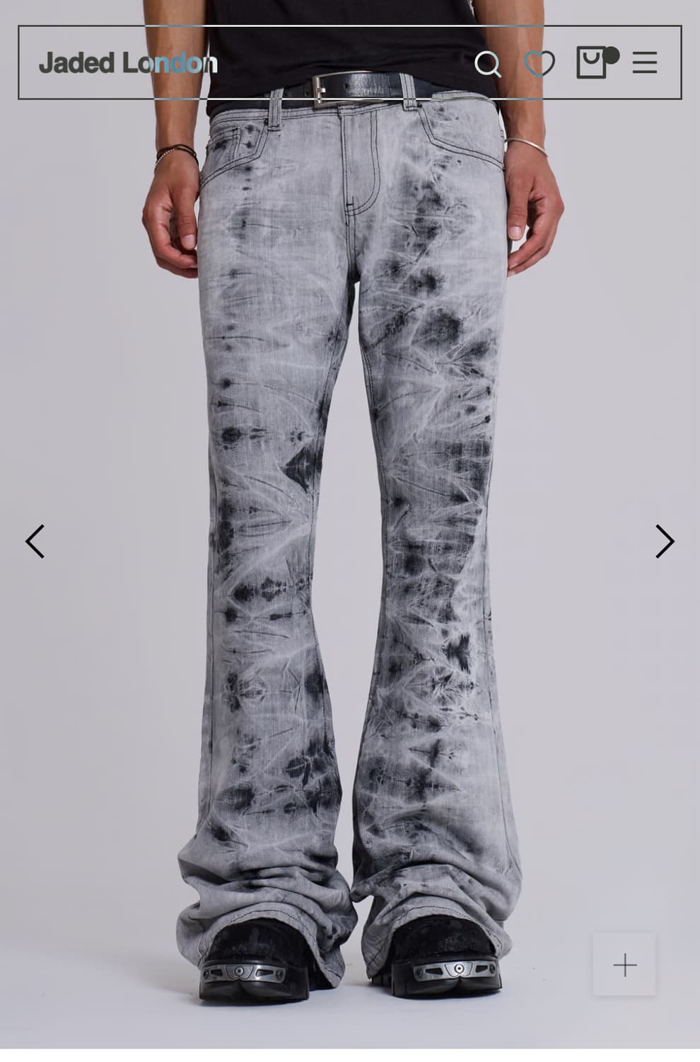 제이디드런던 Grey Tie Dye Drift Jeans 상품이미지2