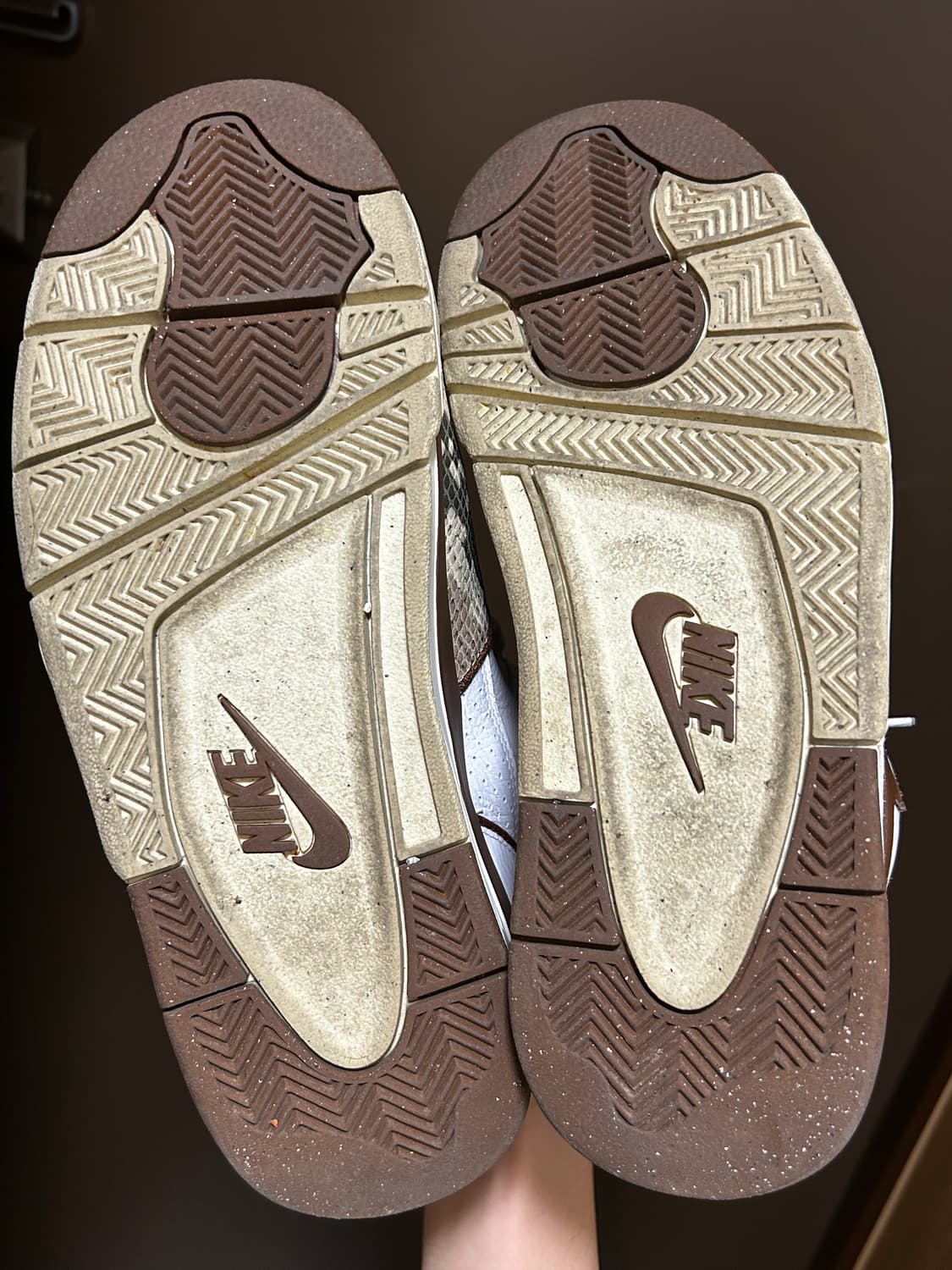 나이키 스투시 에어 플라이트 89 로우 화이트 앤 피칸 상품이미지3