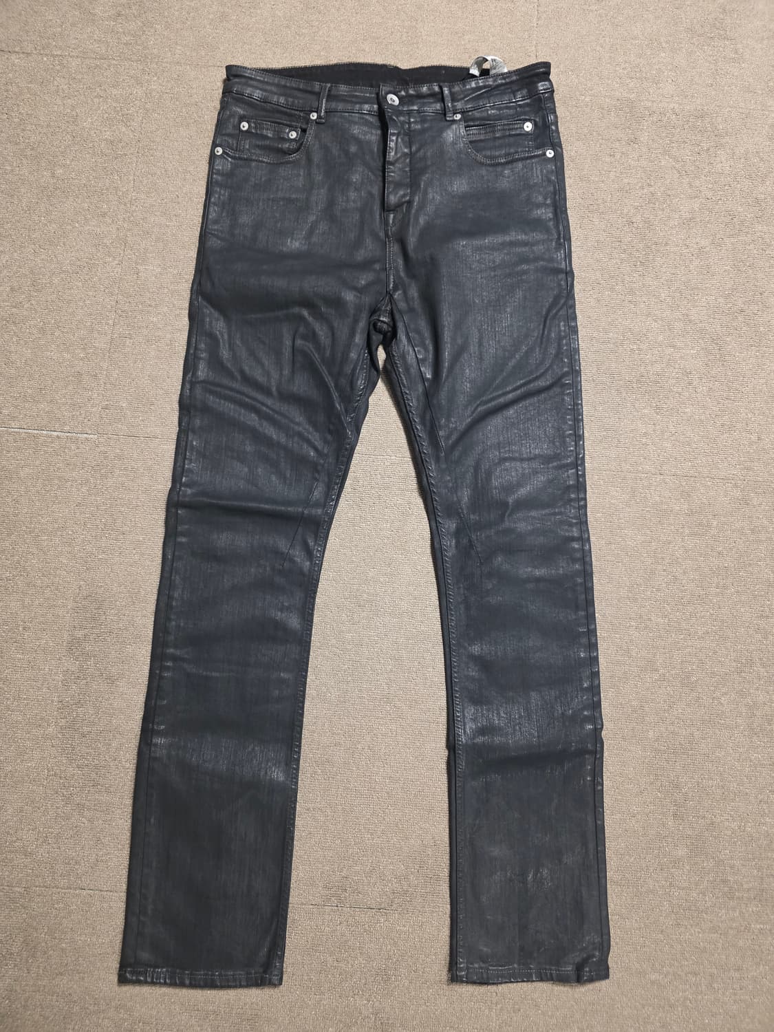 [32x32] 릭오웬스 디트로이트 블랙왁스진 상품이미지1