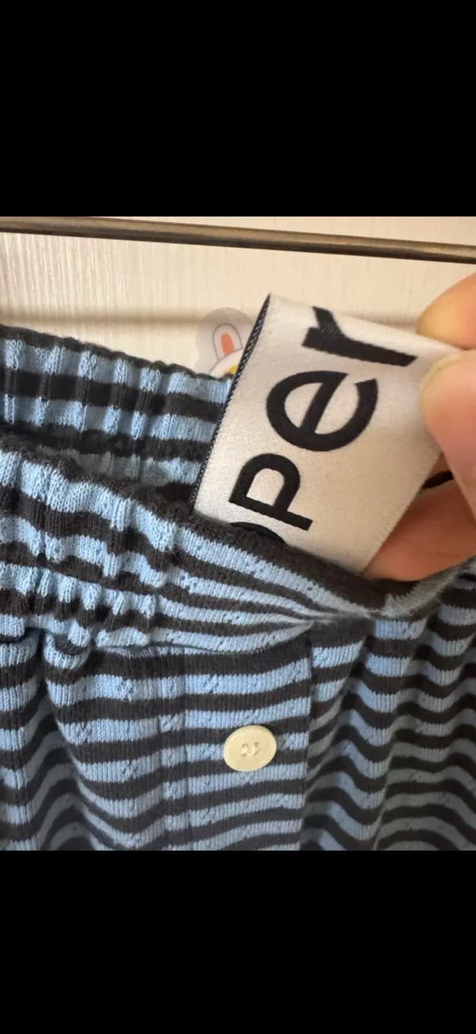 [S] 오픈와이와이 스트라이프 면 바지 상품이미지4