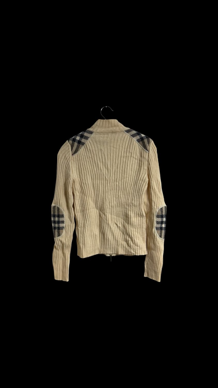 버버리 런던 메리노 울 집업 니트 가디건 상품이미지2