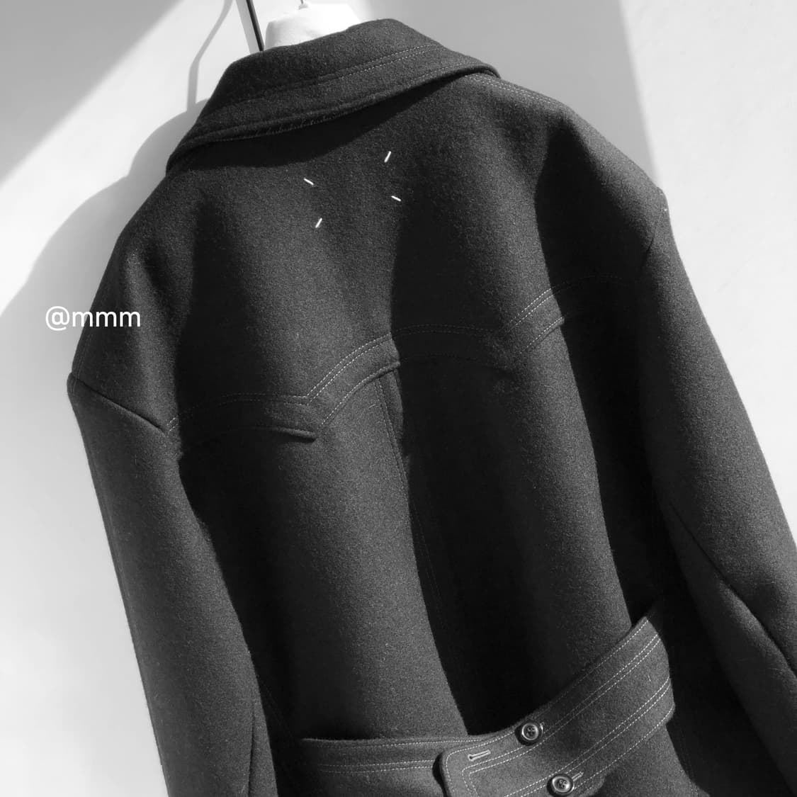 마르지엘라/헤비 울 피코트 상품이미지9