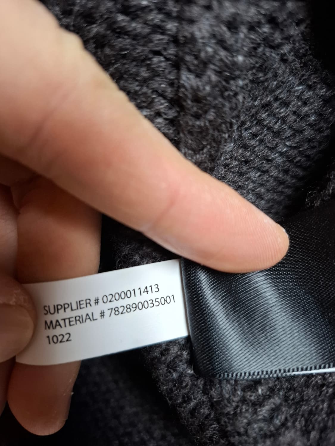 L 더블알엘 헤비 울75 코튼25 다크 그레이 터틀넥 니트 스웨터 상품이미지7