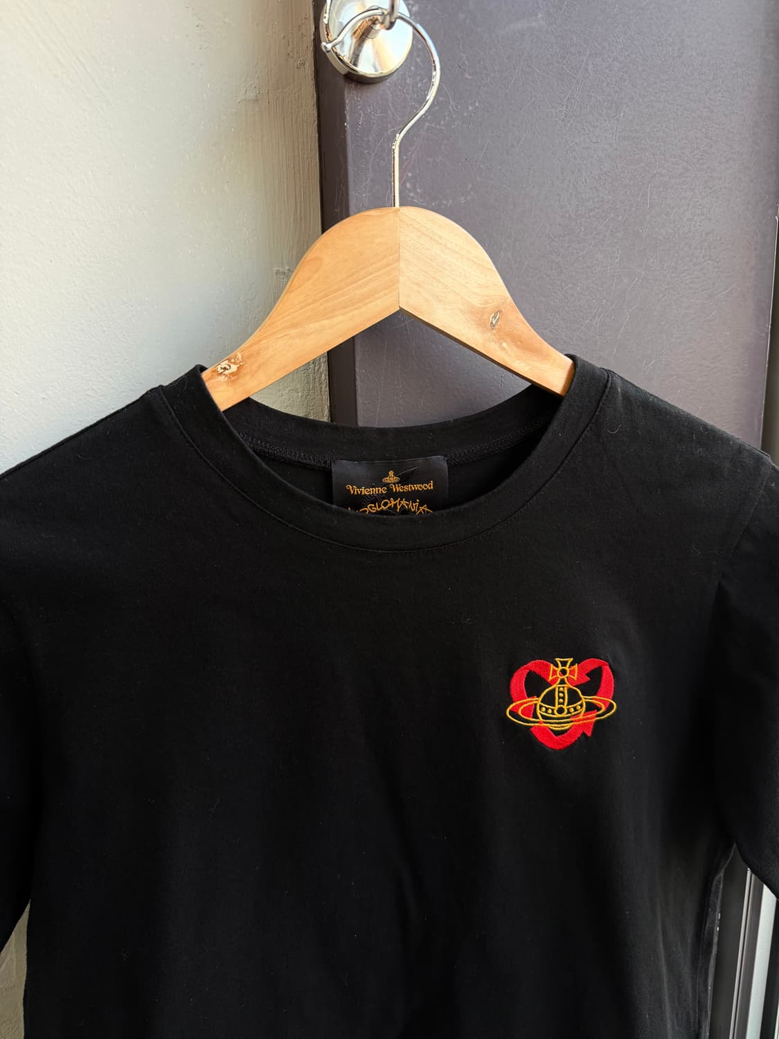 38/ 비비안웨스트우드 로고패턴 라운드 반팔 상품이미지3