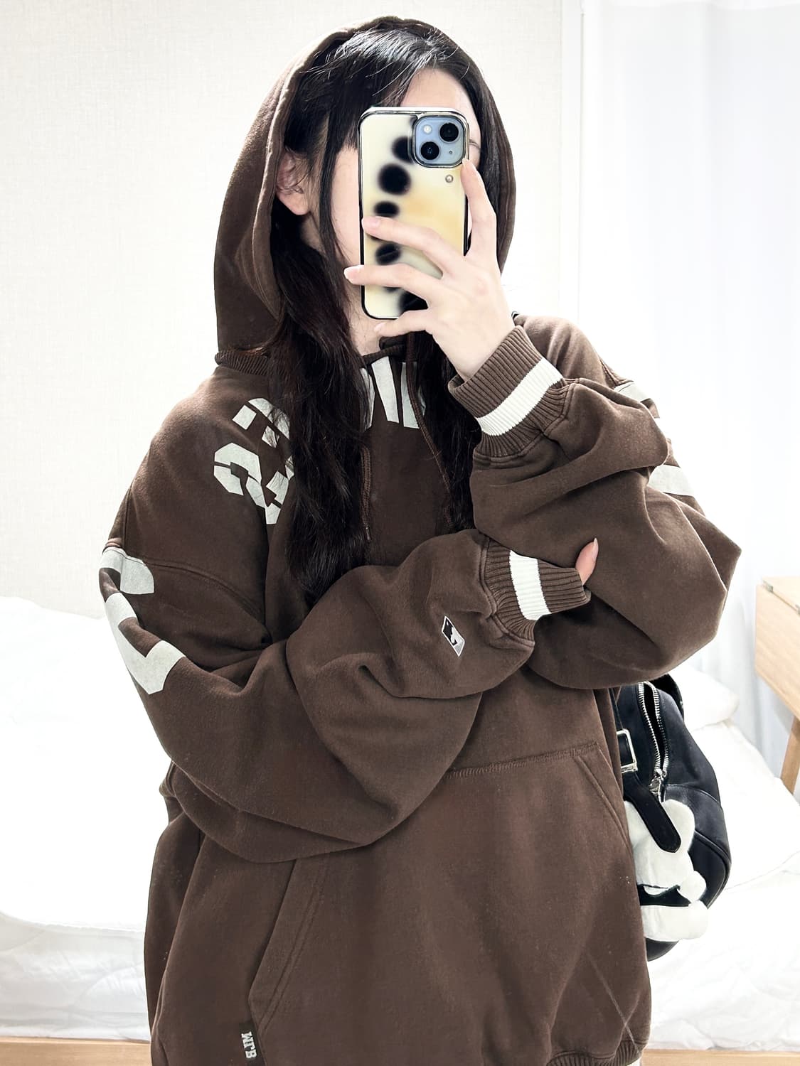 MLB 뉴욕양키스 초코 브라운 후드 상품이미지1