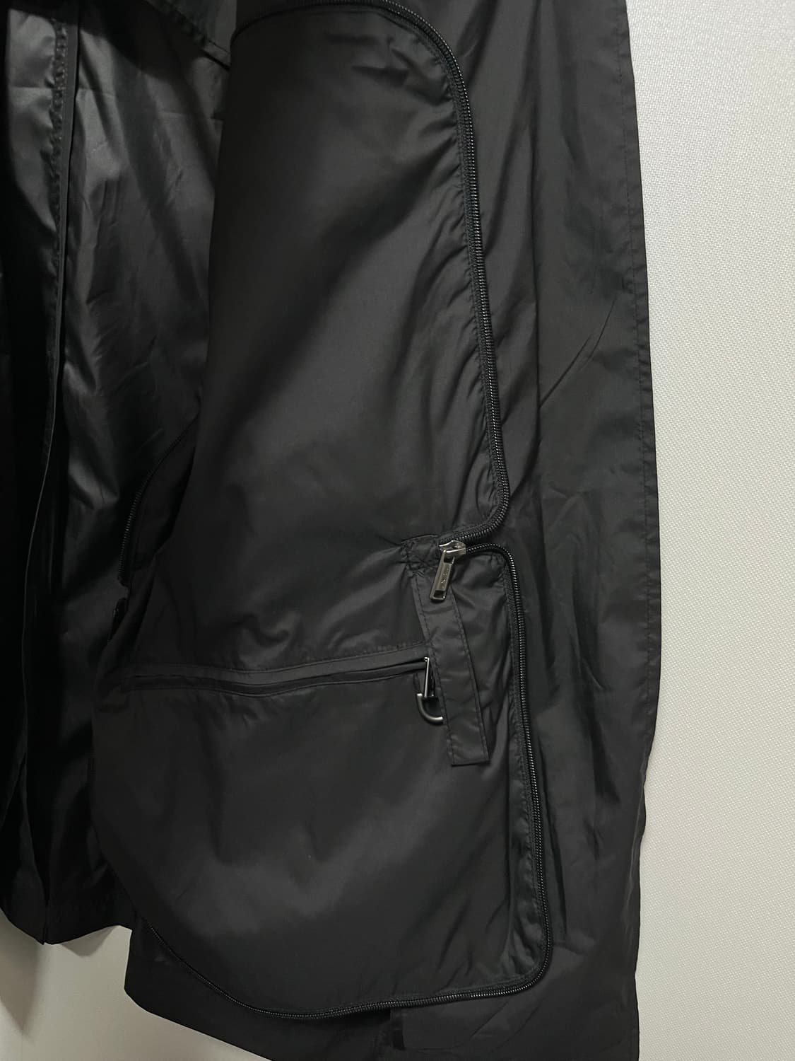 투미 TUMI 블랙 트렌치 코트 S 상품이미지5