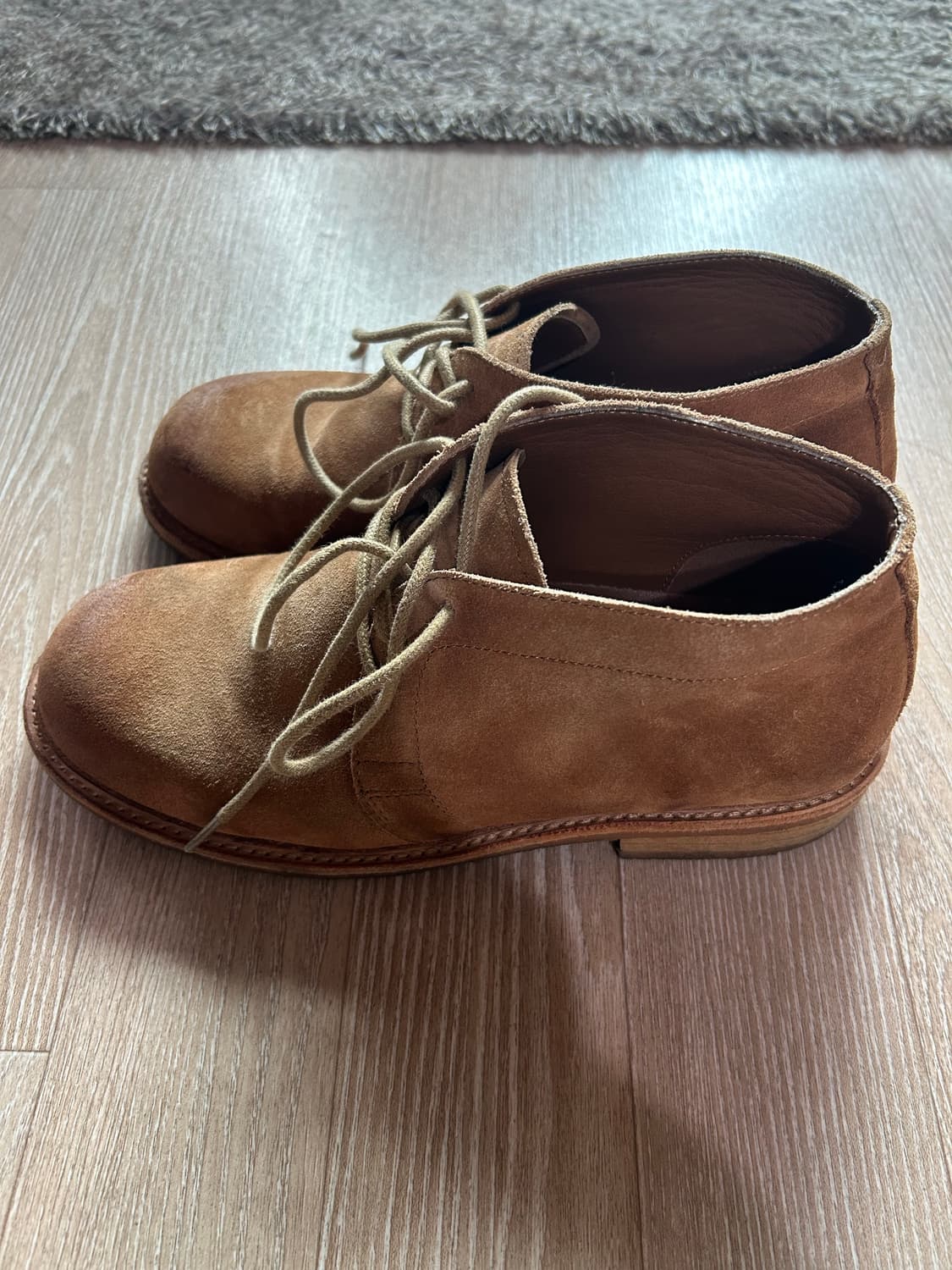 야세 처카부츠 스웨이드 베이지 상품이미지3