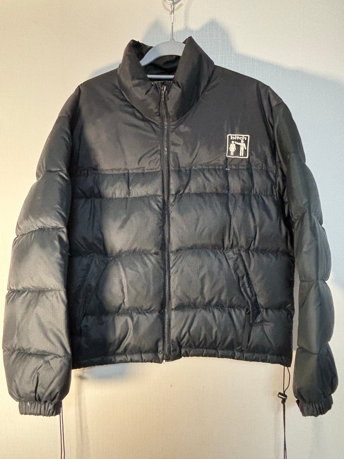 bitch skateboards 90s 비치 스케이트보드 로고 패딩  상품이미지1