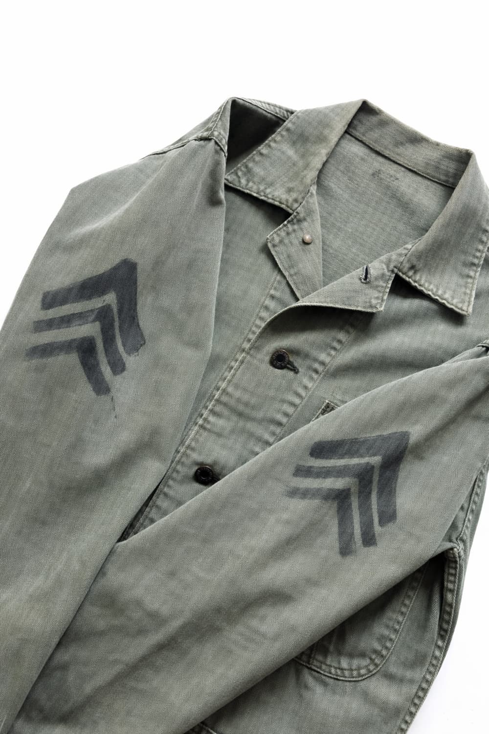 40s WW2 USMC P-41 HBT 유틸리티 자켓 100 상품이미지5