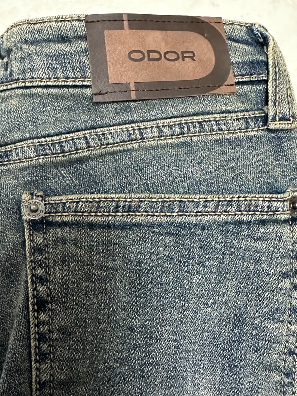 오도어 빈티지 데님 진 1 상품이미지9