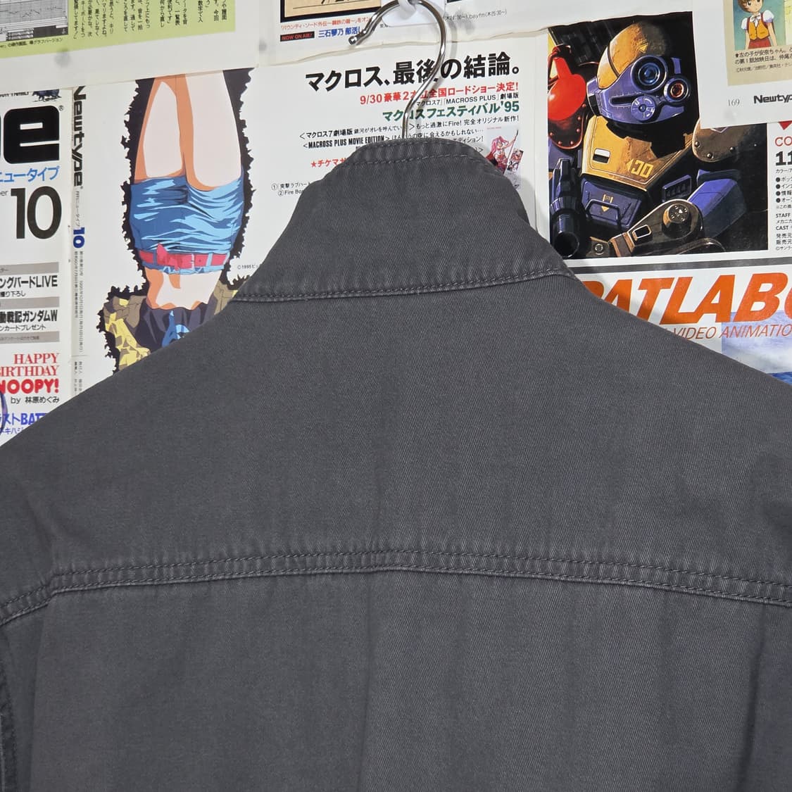 JPN 빈티지 그레이 봄버 코튼 자켓 상품이미지8