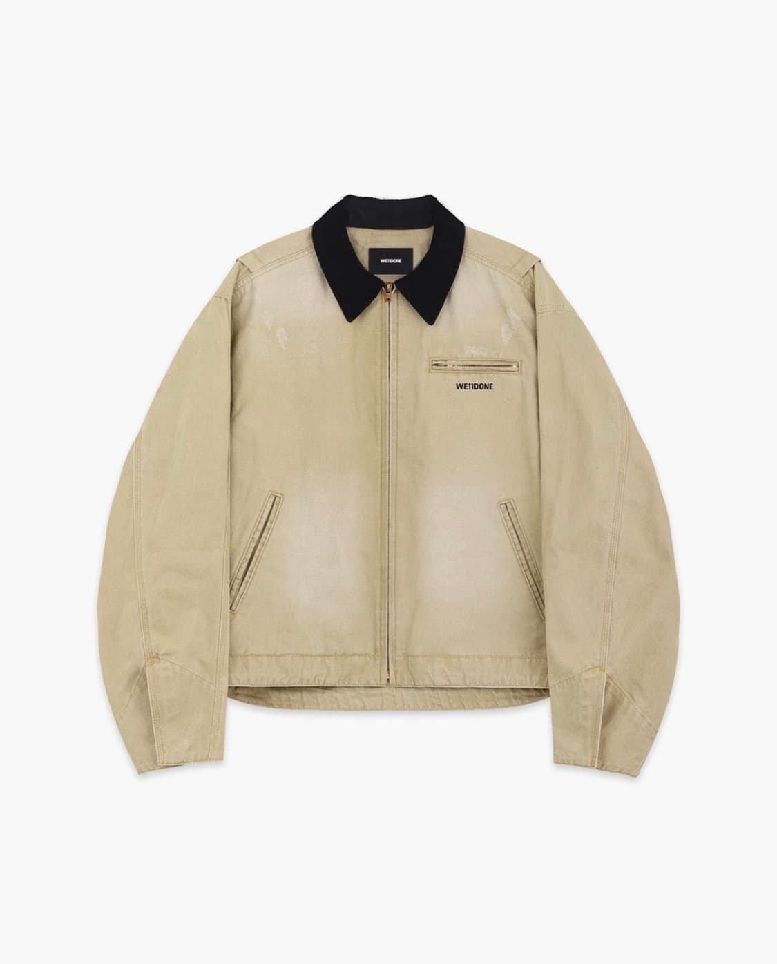 [M] WE11DONE 옥스포드 워크자켓 베이지 상품이미지1