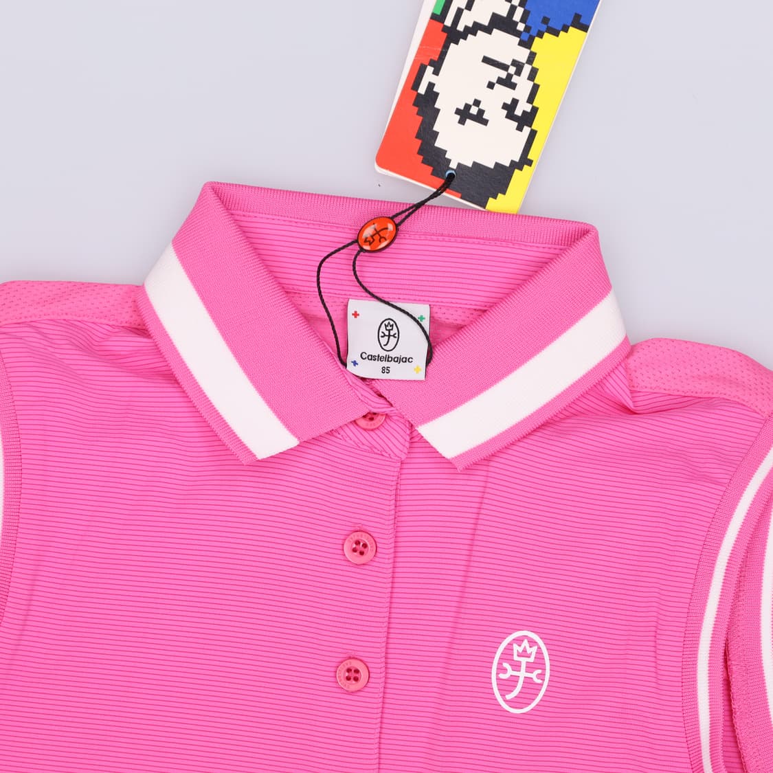 85 새상품 까스텔바작 민소매 0309H1 상품이미지3