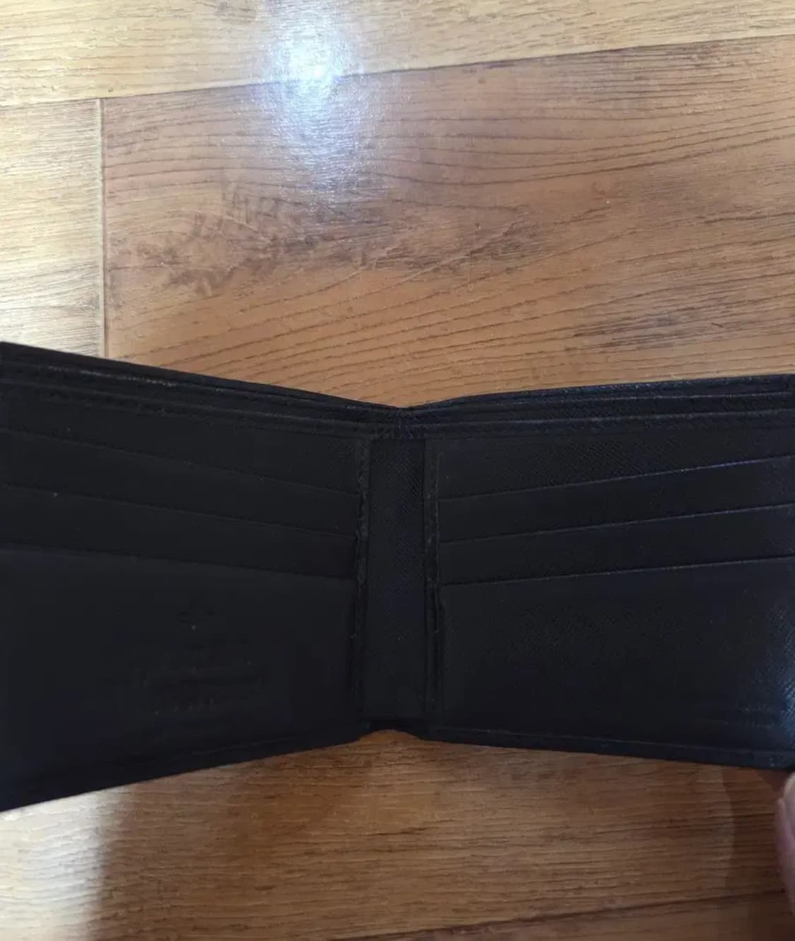 [급처]비비안웨스트 우드 은장로고 반지갑 상품이미지2