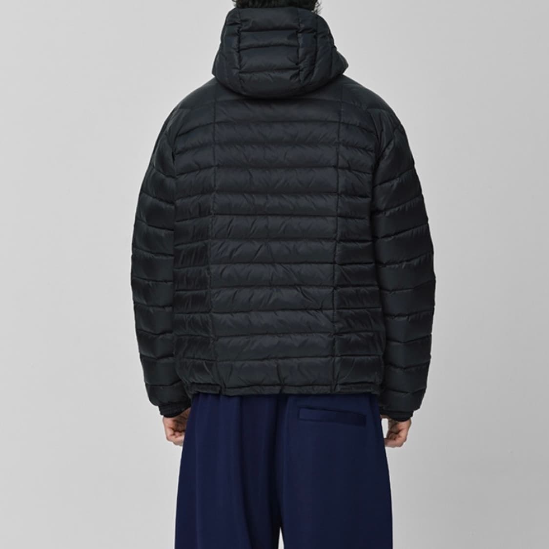 밀로아카이브 라이트솔린 경량패딩 블랙 상품이미지9