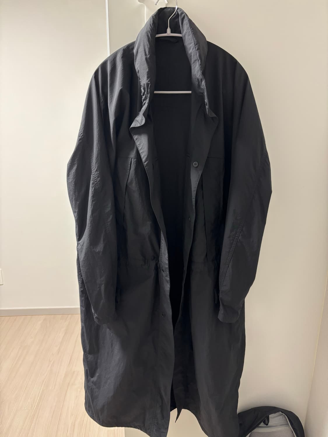 유니클로 U 라이트웨이트 코트 블랙 s 상품이미지2