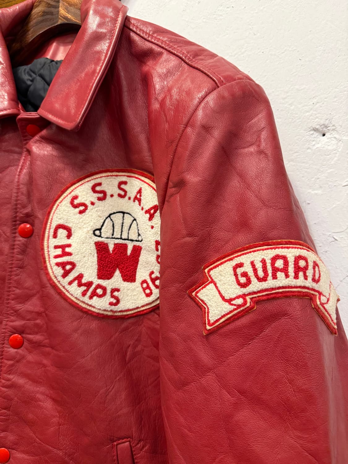 (L) 80s Warriors Basketball Leather Vars 상품이미지7