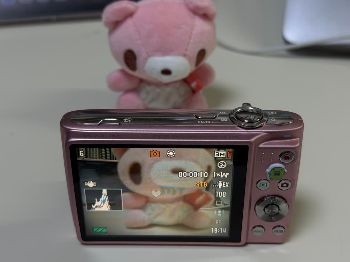 카시오 엑슬림 z-450 핑크 (미품) 상품이미지6