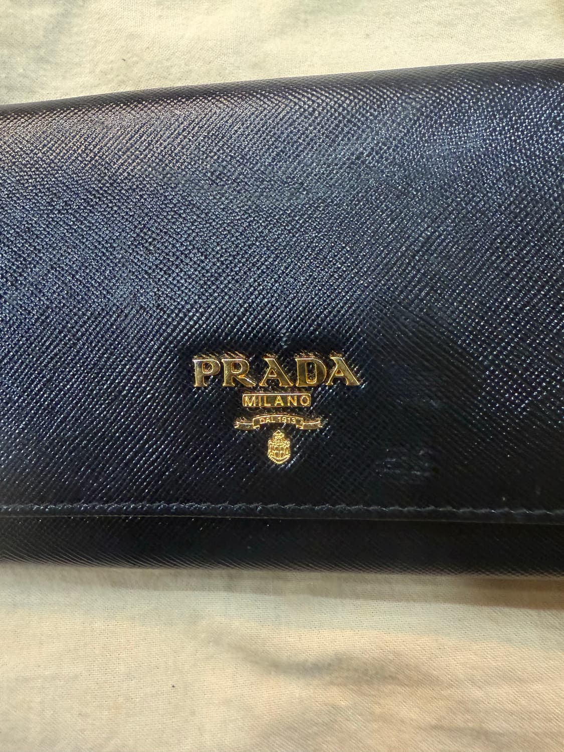 정품 프라다 사피아노 장지갑 팝니다 상품이미지2